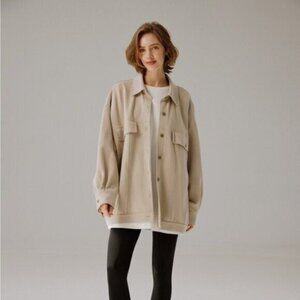Nap Loungewear Jersey Fleece Oversized Shacket